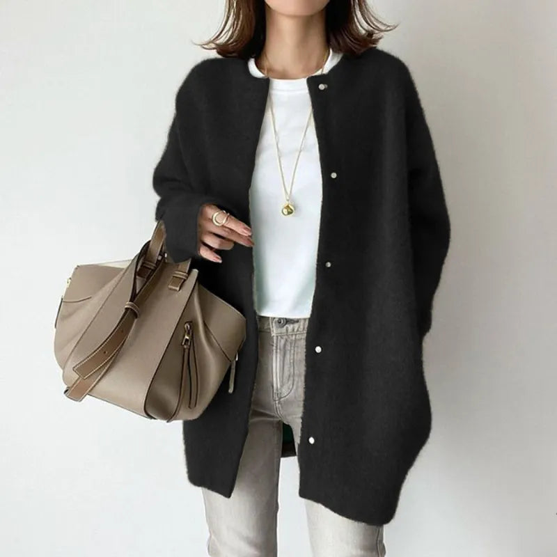 Juliette™ - Cardigan long en laine douce