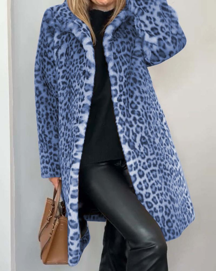 Fiore Manteau - Léopard