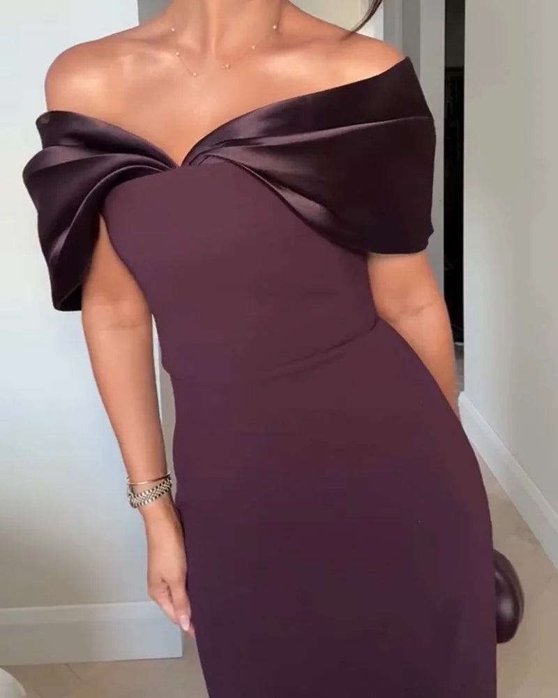 Robe Épaules Dénudées – Formé