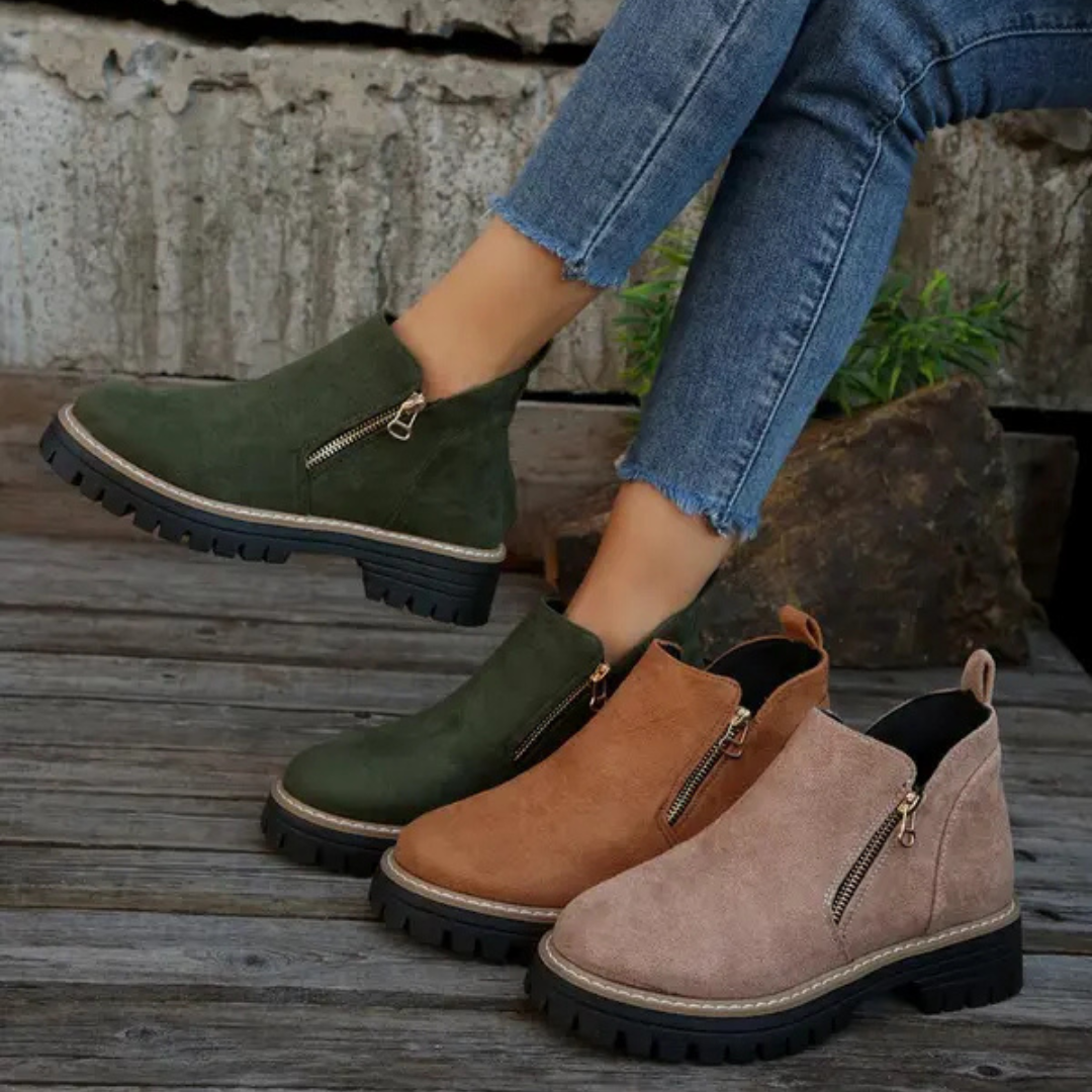 Isolde - Bottines Chic En Suédine