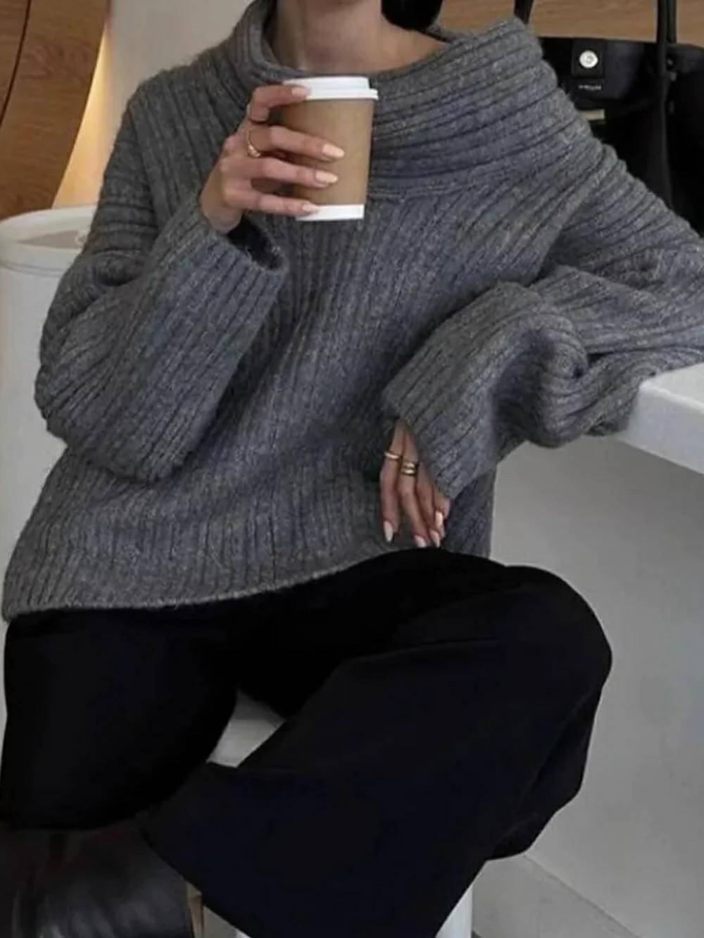 Fiore Pull – Col Roulé