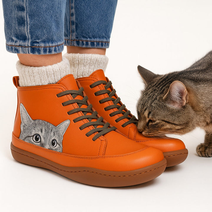 Bottes Chat-Marrantes – Confort et Originalité