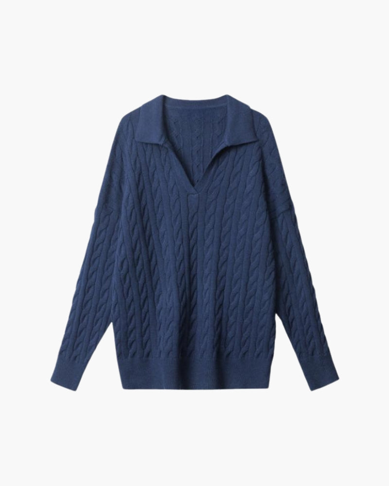 Fiore Pull - Col V Laine