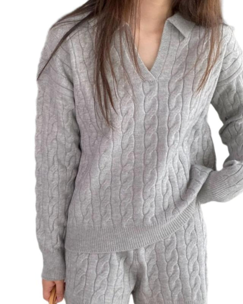 Fiore Pull - Col V Laine