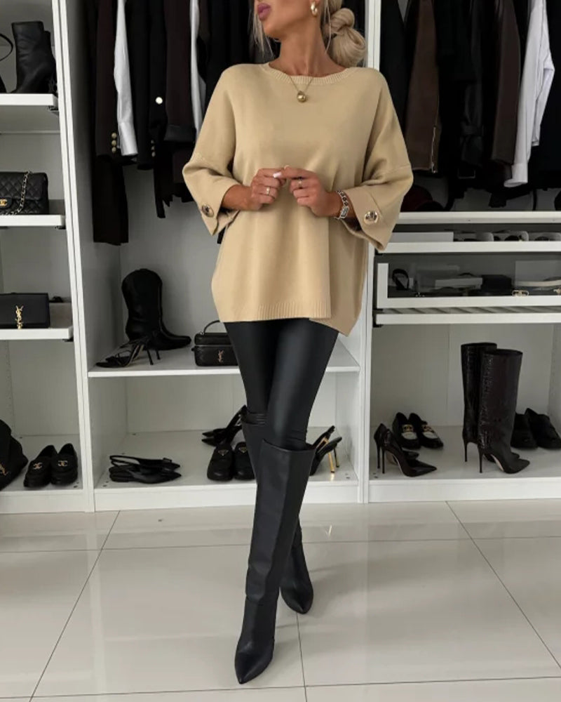 Fiore Pull – Boutonnée