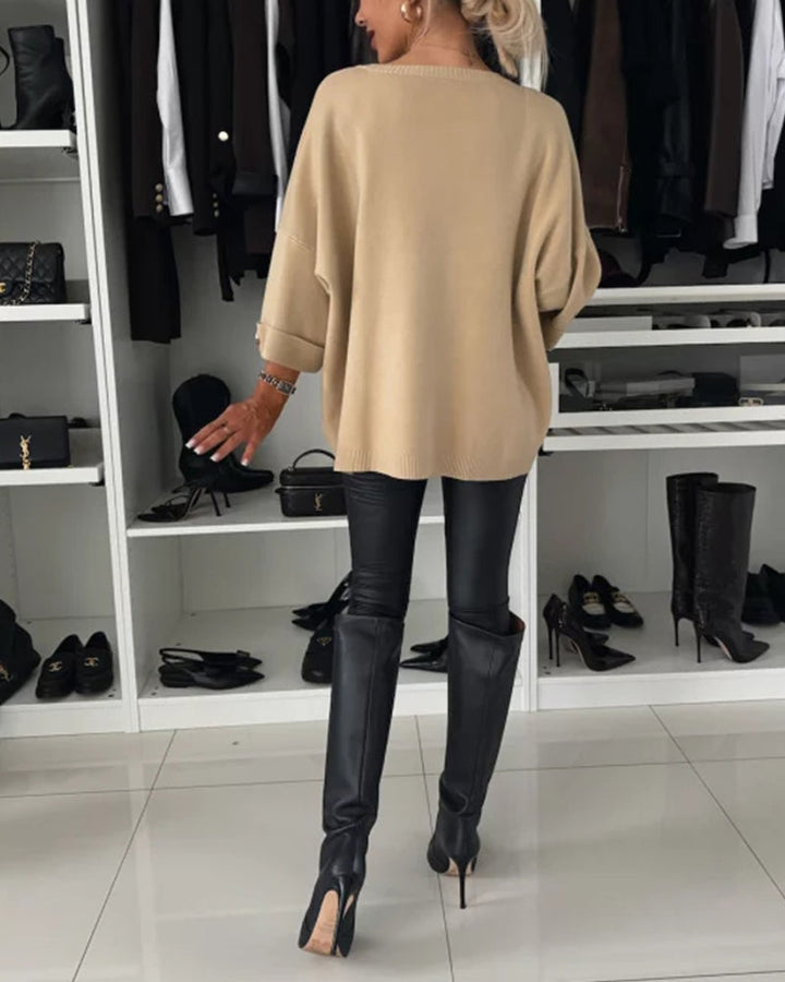 Fiore Pull – Boutonnée