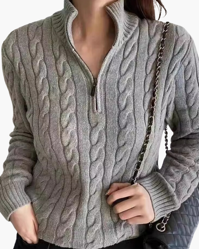 Fiore Pull Demi-Zip – Deauville