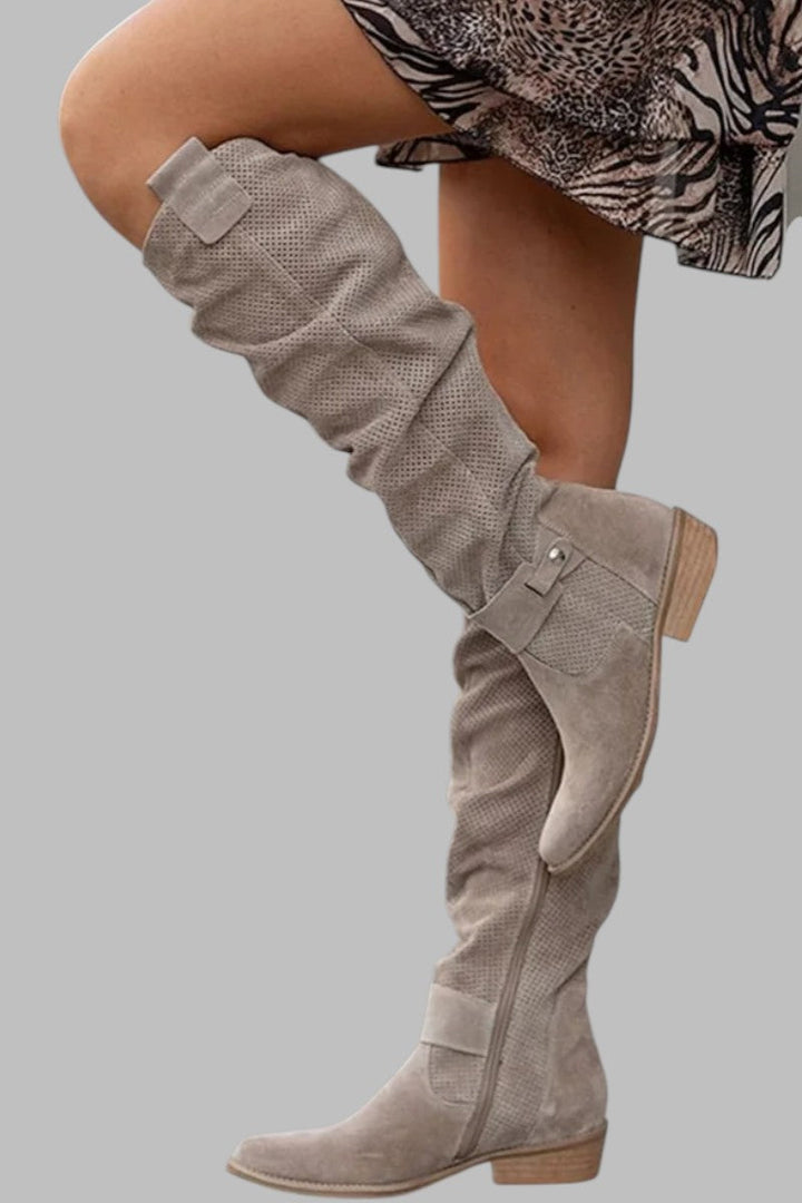 Rivani - Bottes Montantes Vintage
