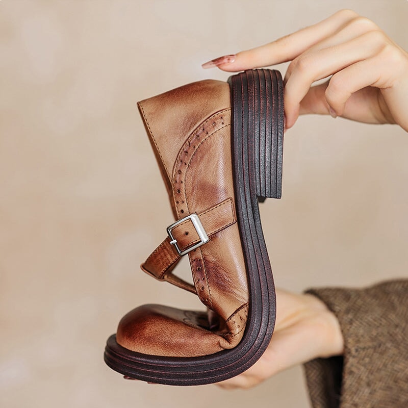 Fiore Chaussure – Chic en Cuir