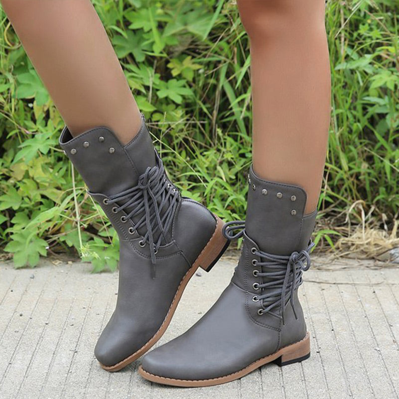 Fiore Bottines – Élégance Lacée