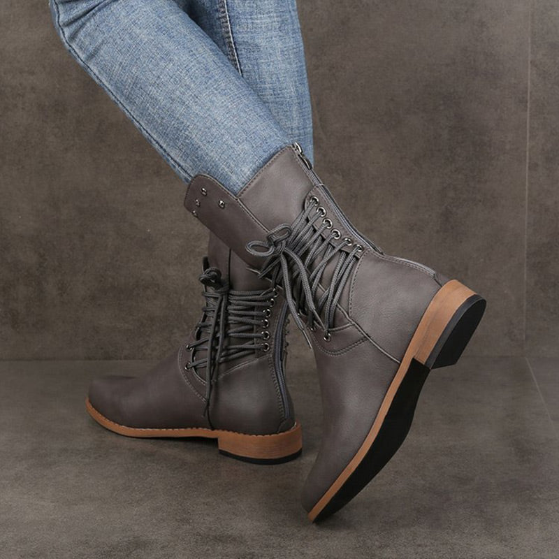 Fiore Bottines – Élégance Lacée