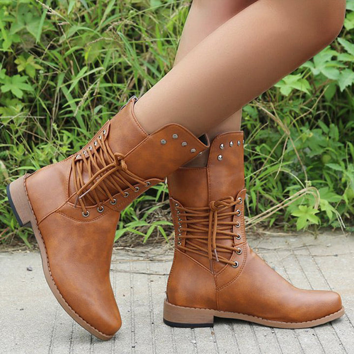Fiore Bottines – Élégance Lacée