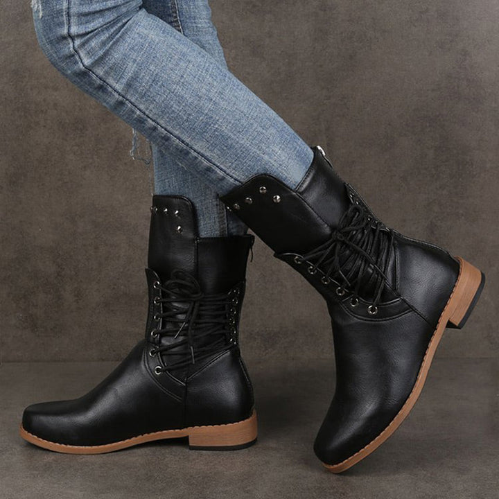 Fiore Bottines – Élégance Lacée