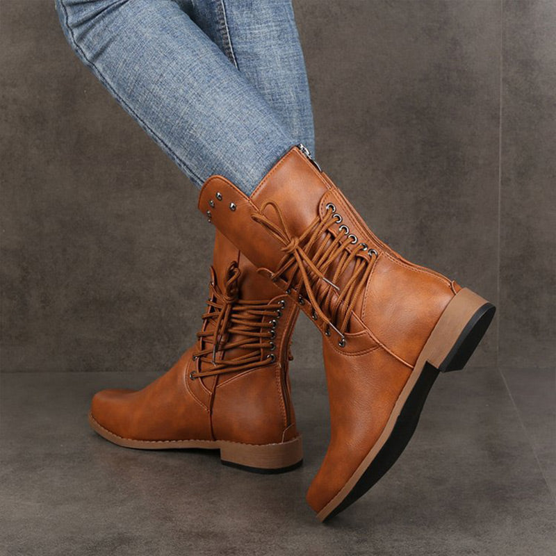 Fiore Bottines – Élégance Lacée
